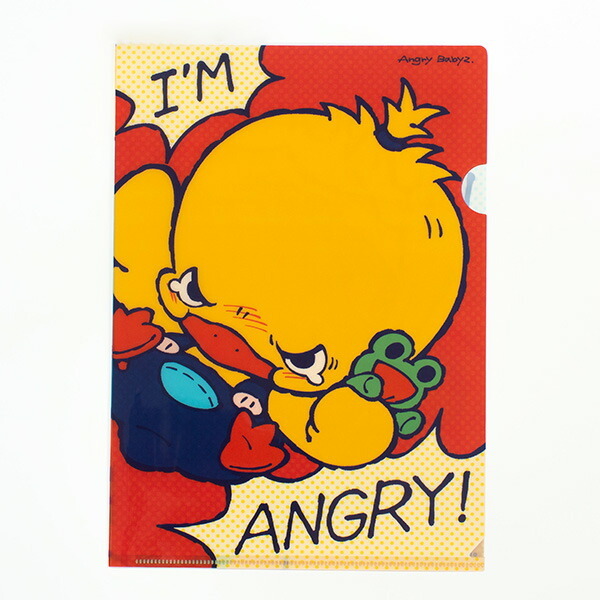 AngryBabyz アングリーベイビーズ クリアファイル 大泣き 文具 アンベビ拍卖