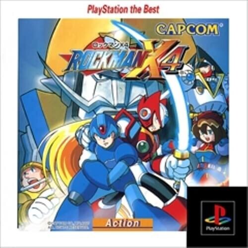 研磨 追跡有 ロックマンX4 the Best PS(プレイステーション)拍卖