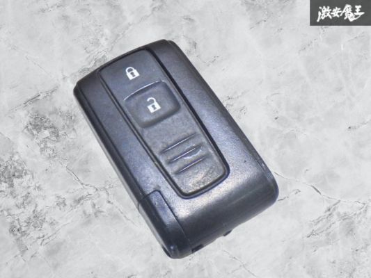 【動作OK 保証付!!】ダイハツ 純正 タント ムーヴ等に キーレス リモコンキー 2ボタン ★刻印B★実働外し 即納 棚1-4-5-G拍卖