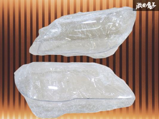 【新品】TIEAUR BMW E65 E66 7シリーズ ヘッドライト用 リペアレンズ 透明 クリア 左右 即納 棚2F-O-6拍卖