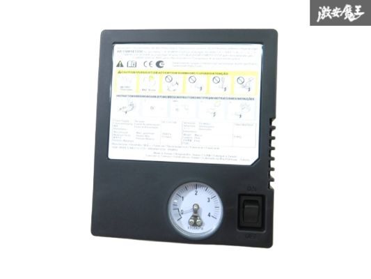 【未使用】タイヤ空気圧充填用エアコンプレッサー エアコンコンプレッサー タイヤ空気圧充填 車載機 車載工具 空気入れ パンク修理 棚31-4拍卖