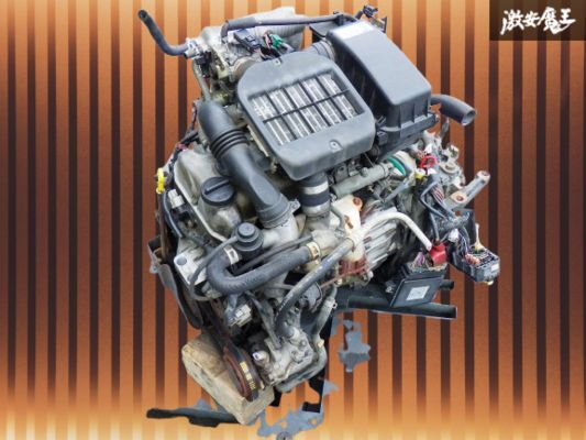 【実動外し!】 スズキ 純正 HN22S Kei ワークス 6型 2WD K6A ターボ エンジン 本体 + AT オートマ ミッション 走行約13万km 即納拍卖