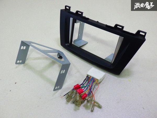 マツダ純正 CWFEW プレマシー オーディオパネル ナビパネル センターパネル パネル 内装 トリム ステー付き C513-55231 即納 棚2-3-1拍卖