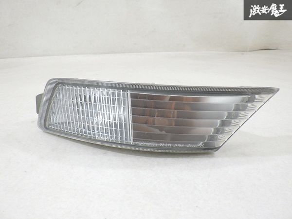 【ストア出品!】 トヨタ 純正 JZX90 マーク2 後期 フロント コーナーレンズ コーナーランプ ウィンカー 右 片側のみ KOITO 22-241 棚13-4拍卖
