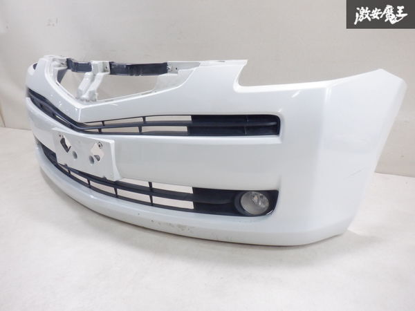 トヨタ 純正 NCP100 SCP100 ラクティス H18年 フロントバンパー 52119-52480 フォグ付 064 ホワイトパールクリスタルシャイン 棚2F-G-1拍卖