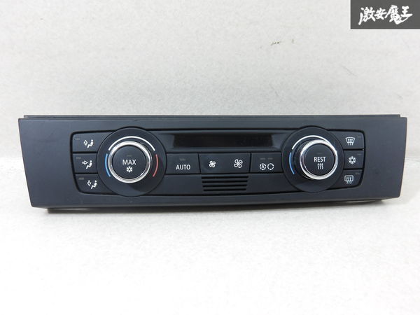 BMW 純正 3シリーズ E92 320i エアコンスイッチ スイッチパネル A/C エアコン 操作 パネル スイッチ 6411-9199261-01 即納 棚2-3-4-D拍卖