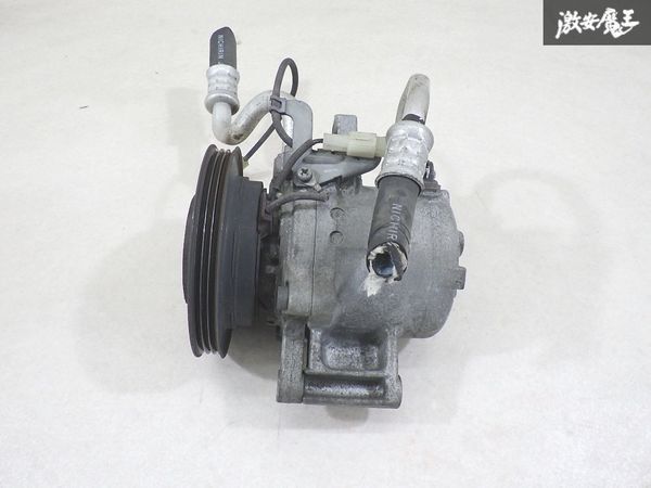 【実動外し ストア出品!】 ダイハツ 純正 L375S タント KF-VE 2010年 AC エアコン コンプレッサー 447260-5873 走行 約7.6万km 棚L-4拍卖