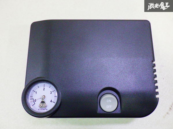 【未使用】 純正部品 タイヤ空気充填用 エアコンプレッサー 空気入れ 緊急用車載工具 パンク修理用 コンプレッサー 即納拍卖