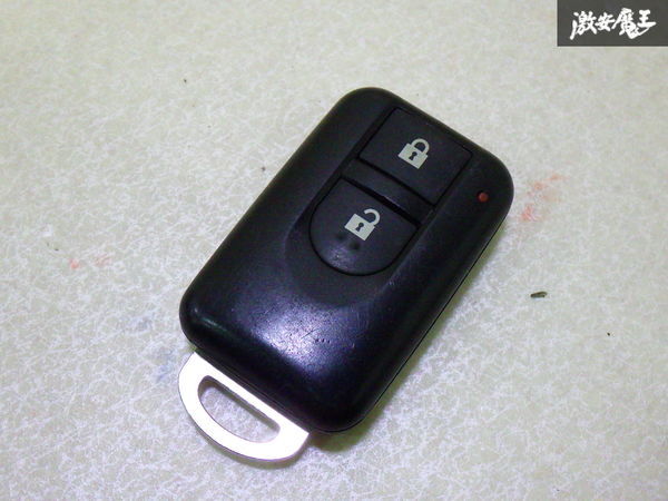【保証付!!】 NISSAN 日産 純正 スマートキー キーレス リモコンキー 2ボタン 実働車外し カギ 鍵 キー 即納 棚拍卖