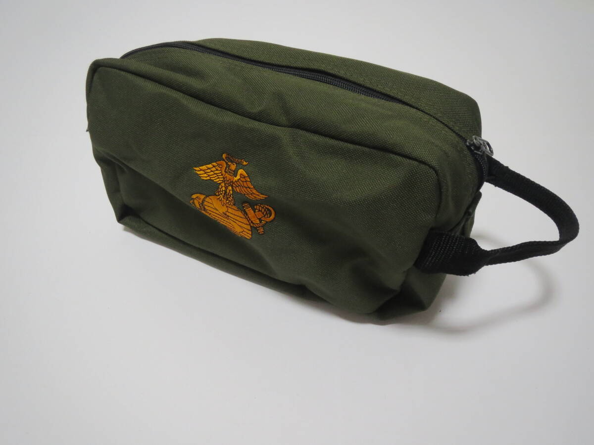 実物 アメリカ海兵隊 US.MARINE POACH ポーチ ケアバック Care bag 支給品 キャンプ ツーリング アウトドア NO4拍卖