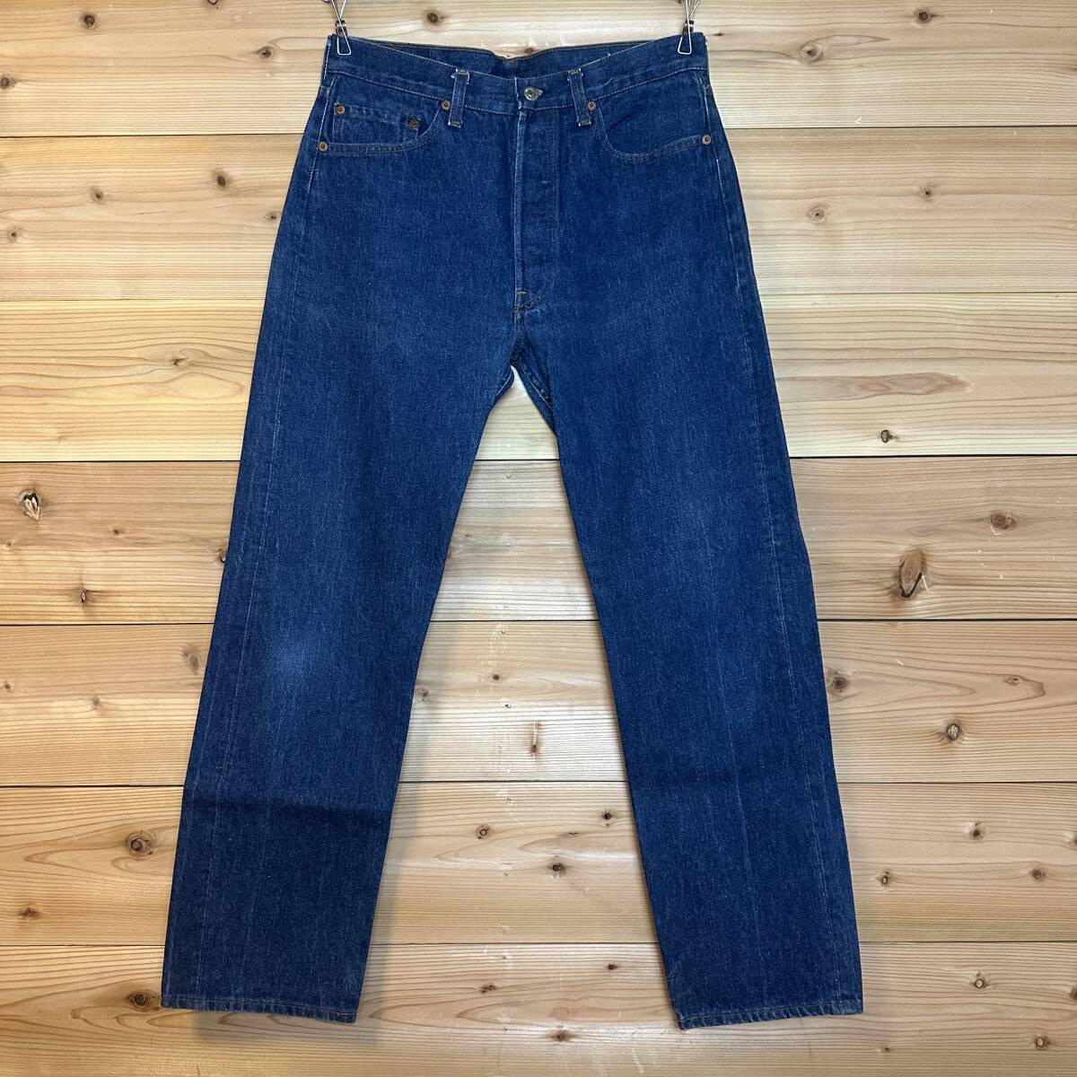 Levis 501 80s USA 522 W34 L34 濃紺 収縮率10%表記 ニュービンテージ拍卖