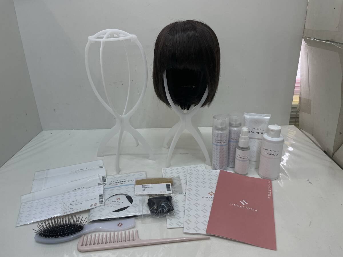 【R-3-R31】 リネアストリア フルウィッグ M ショートボブ 他 まとめて拍卖
