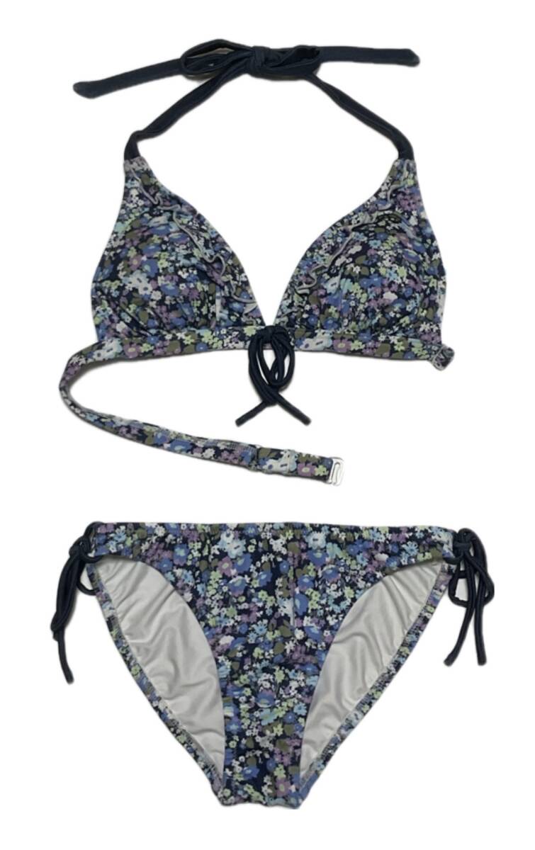 新品 puapua セパレート水着 ビキニ 上下セット 9号サイズ拍卖