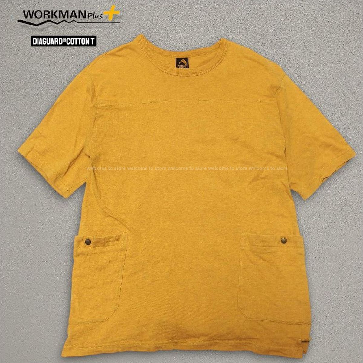 ■ WORKMAN DIAGUARDCOTTON T ワークマン ディアガードコットン 半袖Tシャツ (L) ■拍卖
