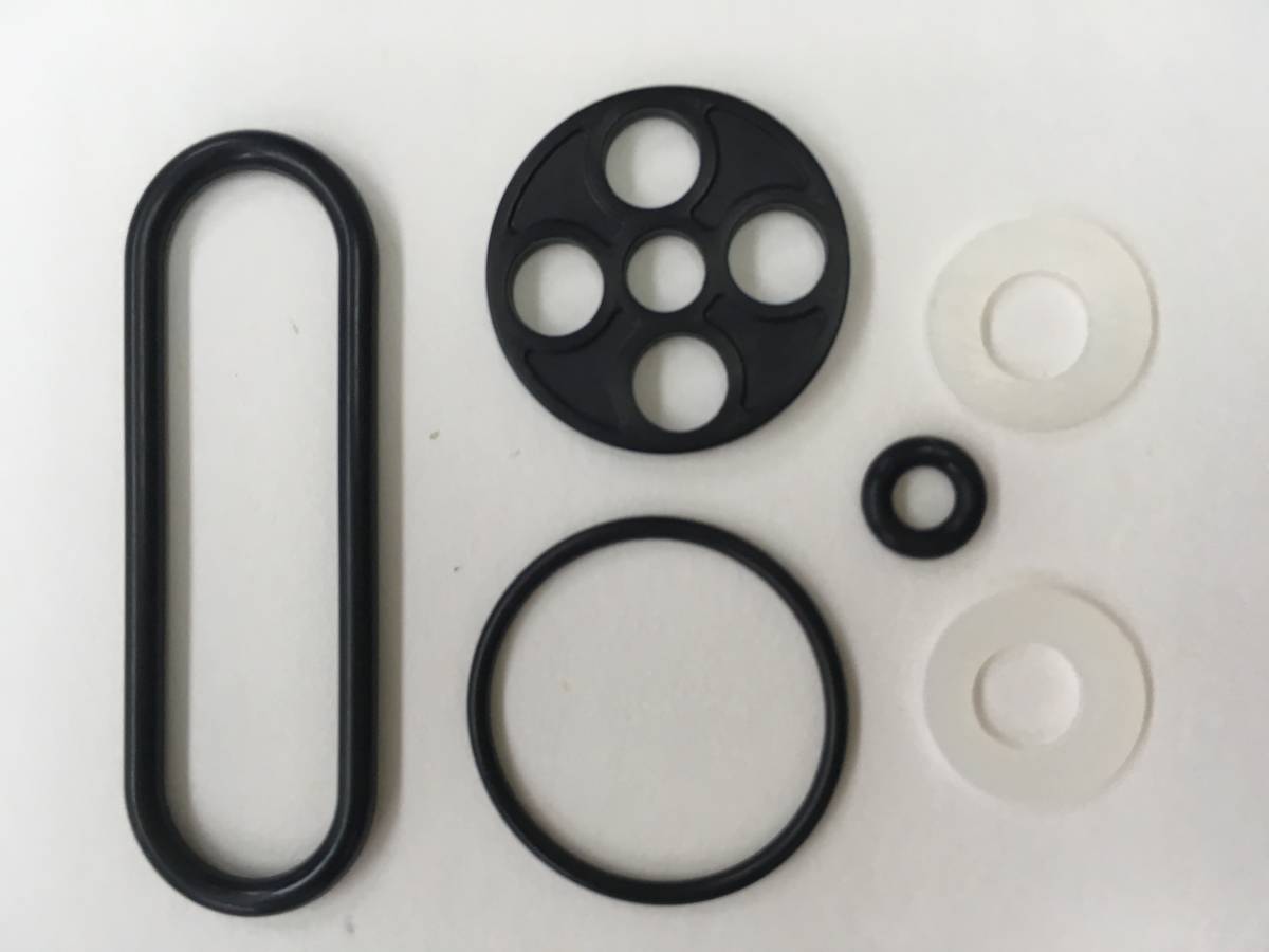 ヤマハ TDR250 フューエルコック リビルトセットC オーバーホール Oリング パッキン ガソリン 漏れ2YK 1988~1UA-24500-00拍卖