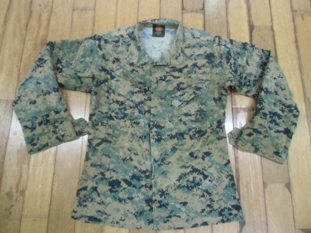e-99 ミリタリー サバゲー 米軍放出品 MARINE USMC 迷彩服 作業服 防虫素材 ジャケット シャツ カモフラ コンバット コスプレ S-R拍卖