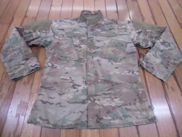 C-5 ミリタリー サバゲー 米軍放出品 迷彩服 難燃性 防虫素材 US ARMY ジャケット アウター マルチカム シャツ カモフラ コンバット M-L拍卖