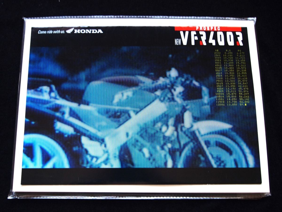 ホンダ VFR400R 1990年 豪華カタログ・美美品セット・送料込拍卖