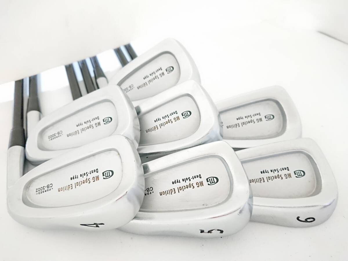 高級 スピーダーシャフト !!!◆◆ 三浦技研 ミウラ Miura CB-3002 FORGED SPEEDER ◆◆豪華7本組!!!拍卖