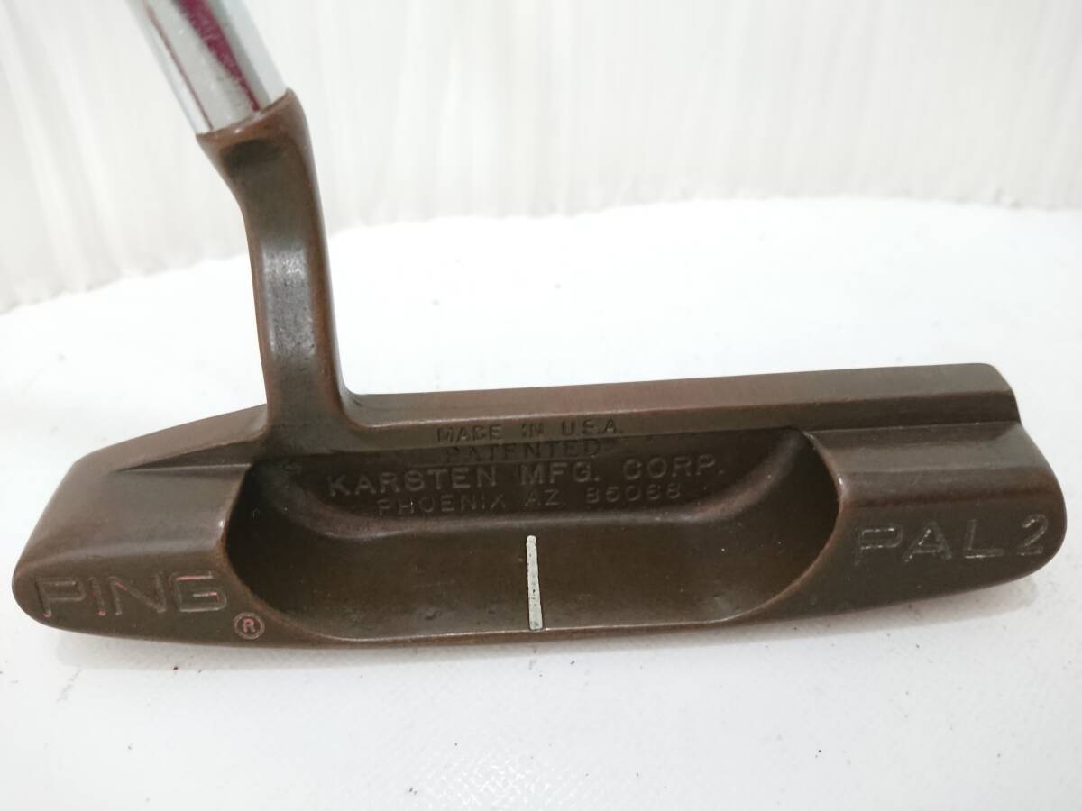 激レア ピン 名器!!!◆◆ PING PAL2 ベリリウム カッパー クラシック・パター ◆◆コレクター必見★!!!拍卖