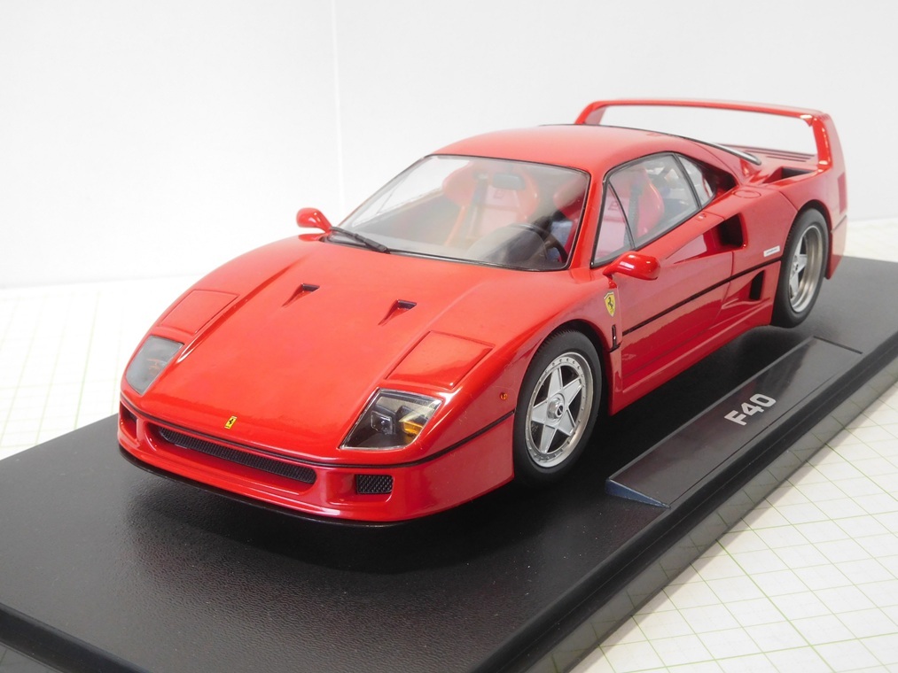◎KK-Scale 1/18フェラーリ F40 レッド (赤シート)②拍卖