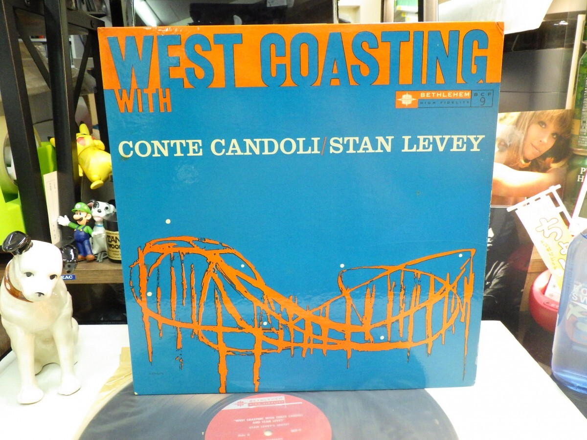 G3S|【LP, BCP9, US-ORIGINAL, エンブレム, DG, COAT】CONTE CANDOLI AND STAN LEVEY - WEST COASTING拍卖