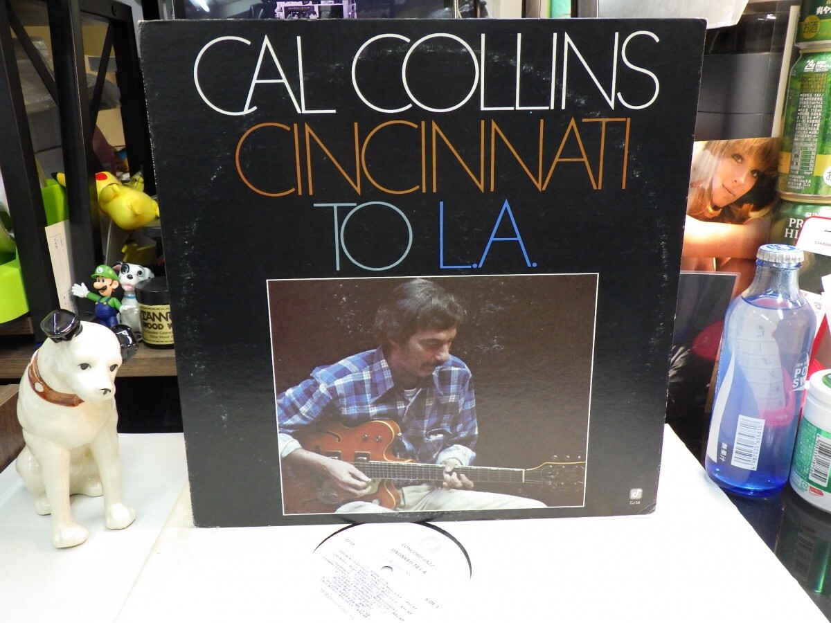 zk8|【LP, CJ59, US-ORIGINAL】CAL COLLINS - CINCINNATI TO L.A.|ジャズギター拍卖