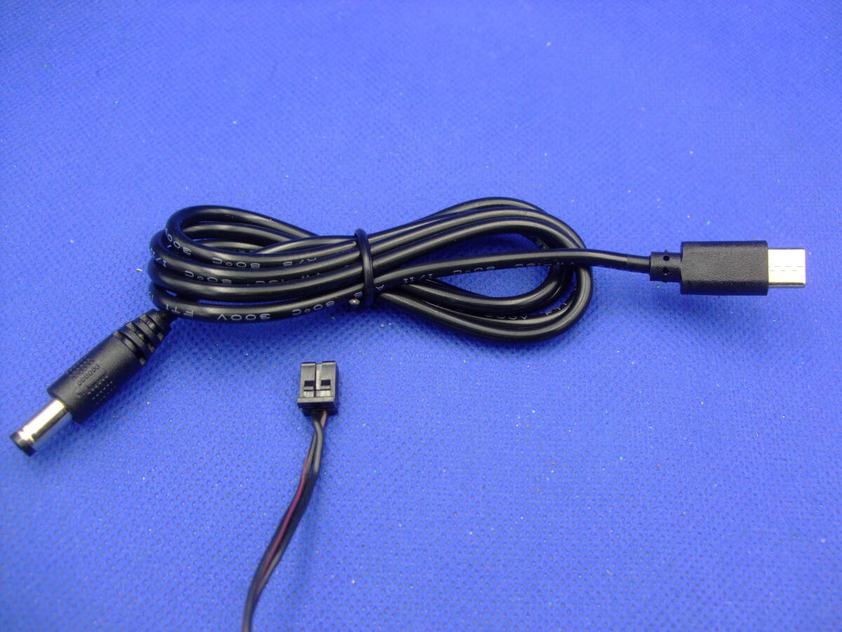 NEW USB Type-C USB昇圧コード 5v → 12v 2.1mmDCプラグ 三菱 2ピン拍卖