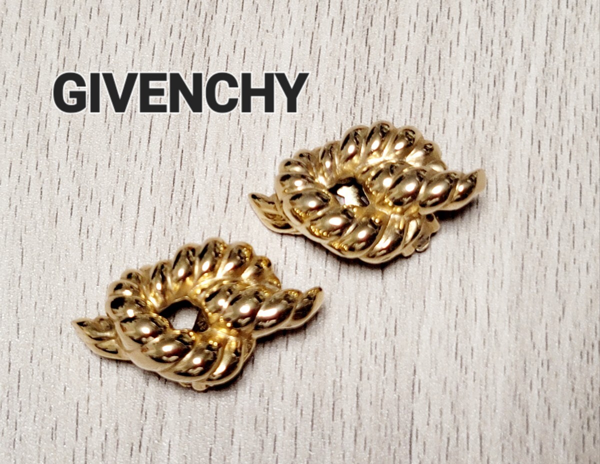 【GIVENCHY】ジバンシー イヤリング 大きめ ヴィンテージ拍卖