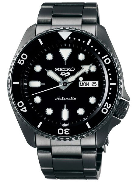 セイコー 5 SEIKO ファイブ スポーツ 自動巻(日本語曜日) 腕時計 SRPD65K1 オールブラック拍卖