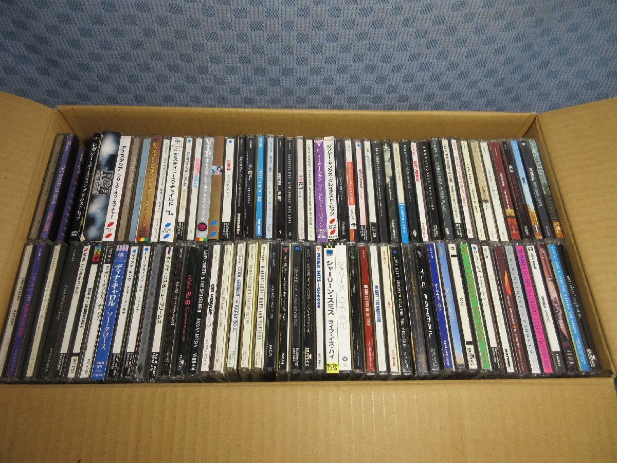 3F430●処分品/14・カラットソウル、ディスティニーズ・チャイルド、ボーイズIIメン、take6、Babyface 等 R&B・ソウル系のCD 90点以上拍卖