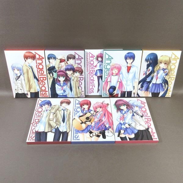 KA799●「Angel Beats! エンジェル・ビーツ 1~7 完全生産限定版」DVD全7巻セット拍卖