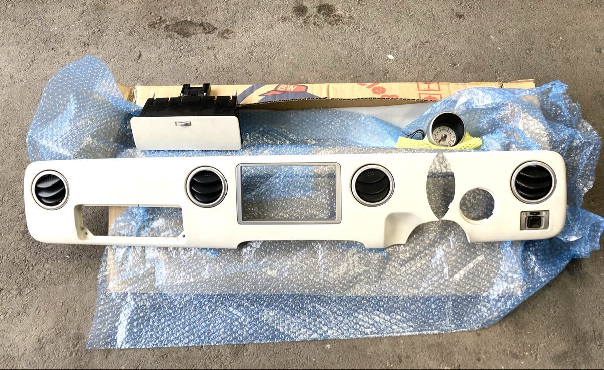 ラパン 純正 メーターパネル フロントパネル 内装パネル HE21 中古 タコメーター ホワイト 白拍卖