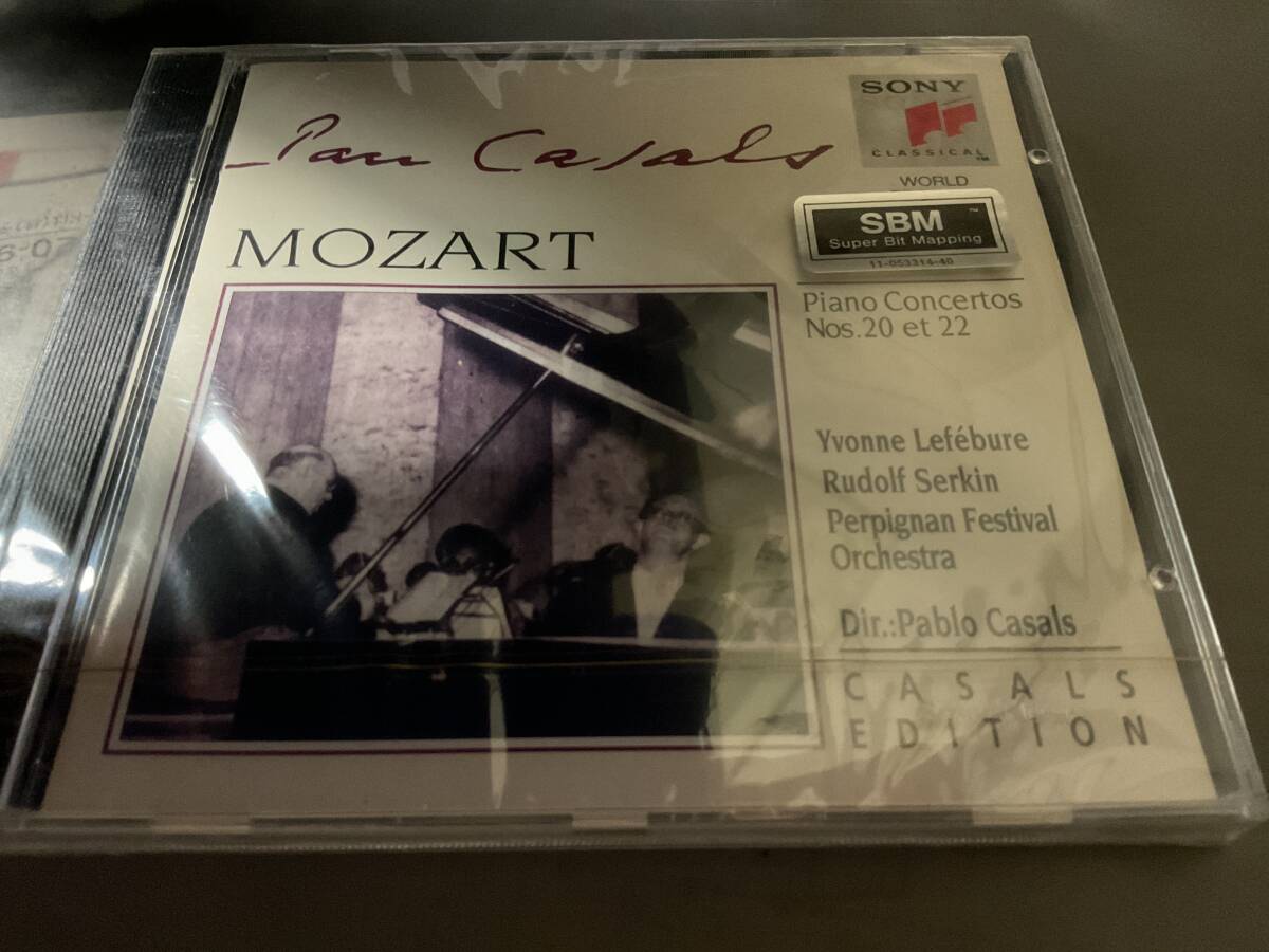 ★ レフェビュール ゼルキン カザルス モーツァルト ピアノ協奏曲第20 第22番  ペルピニアン音楽祭o.拍卖