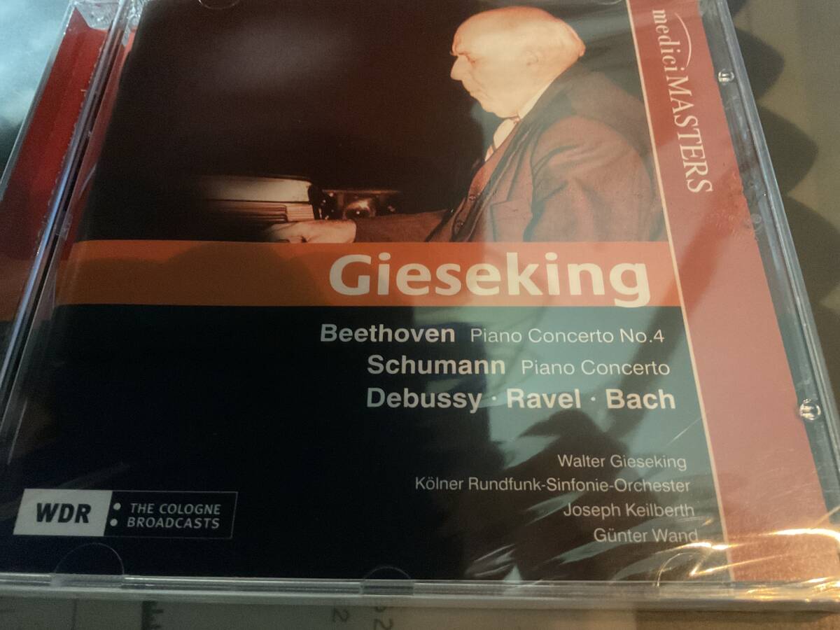 +ギーゼキング  ベートーヴェン ピアノ協奏曲第4 シューマン 協奏曲  バッハ ドビュッシー拍卖