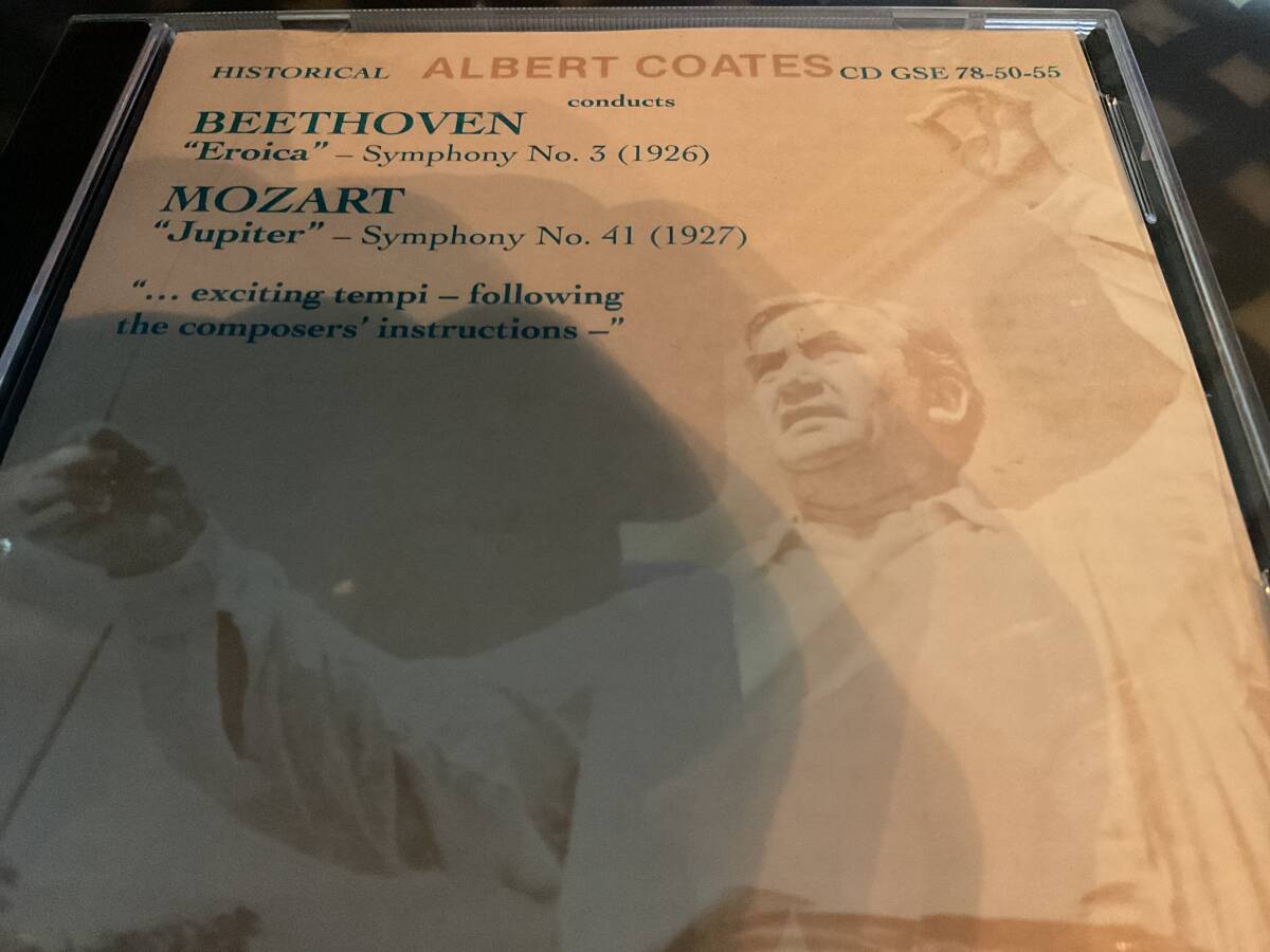 +アルバート・コーツ  ベートーヴェン 交響曲第3 モーツァルト 交響曲第41 ジュピター ロンドン交響楽団拍卖