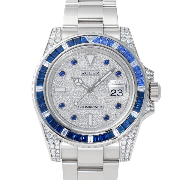 ロレックス ROLEX サブマリーナー デイト 116659SABR ダイヤ/シルバー/8PS文字盤 中古 腕時計 メンズ拍卖