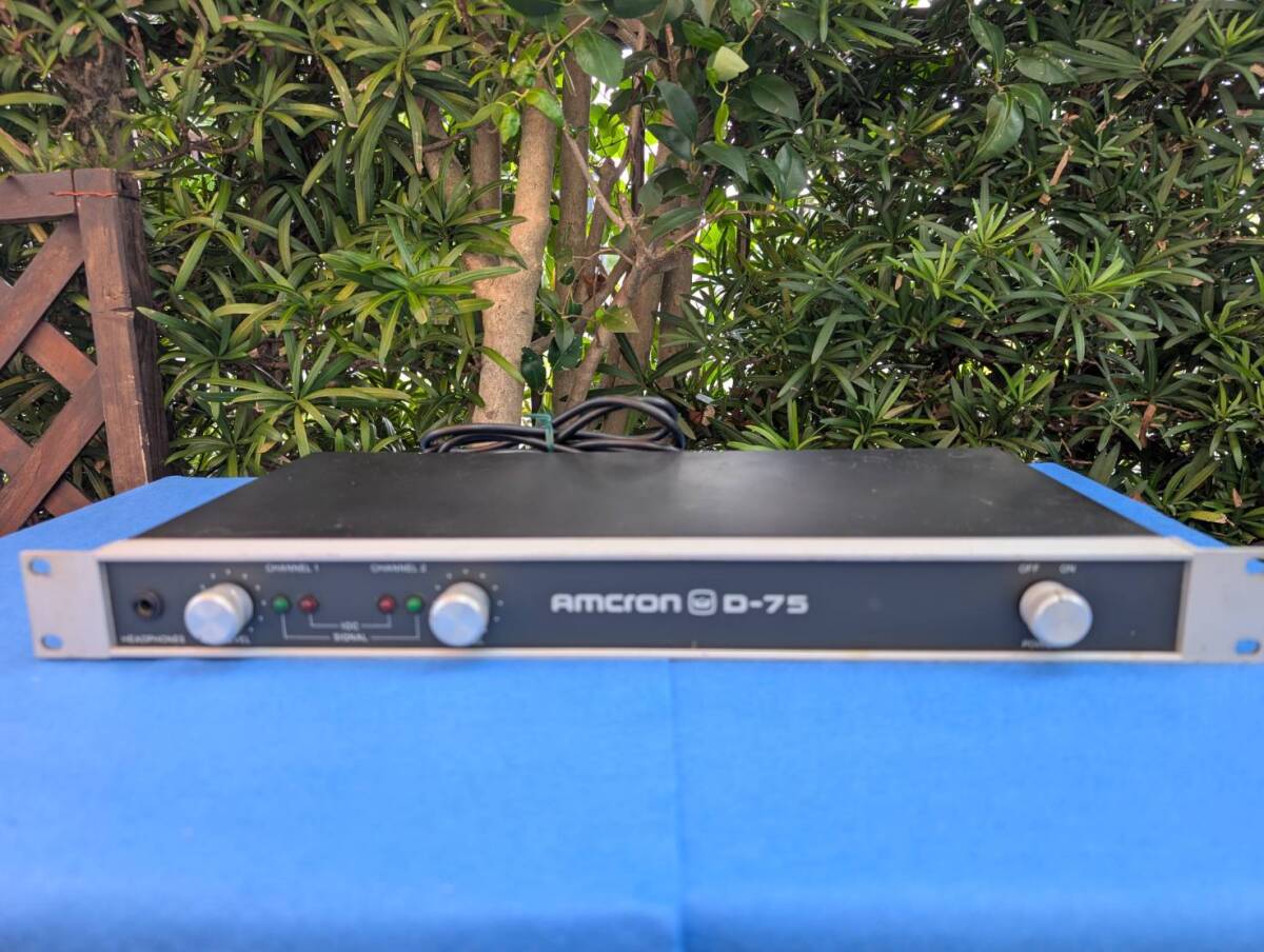 Amcron(クラウン)D-75パワーアンプ拍卖