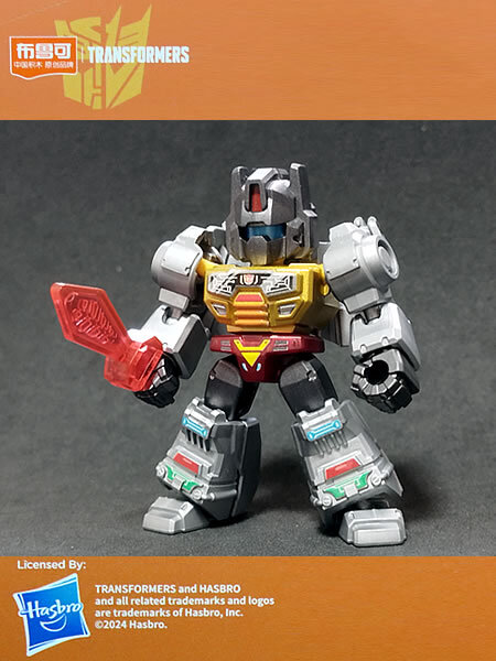 低混入率 約5.5㎝ グリムロック(メタリック) 日本未発売 トランスフォーマー ブロッキーズ フル可動ミニフィギュア拍卖