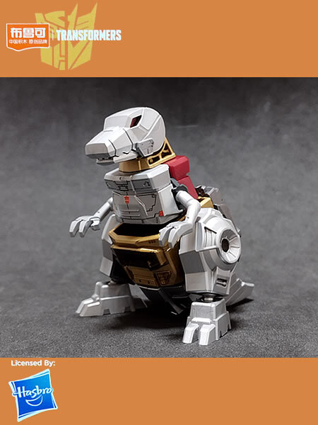 低混入率 スペシャルギャラクシータイプ グリムロック(メタリック重塗装版) トランスフォーマー ブロッキーズ フル可動ミニフィギュア拍卖