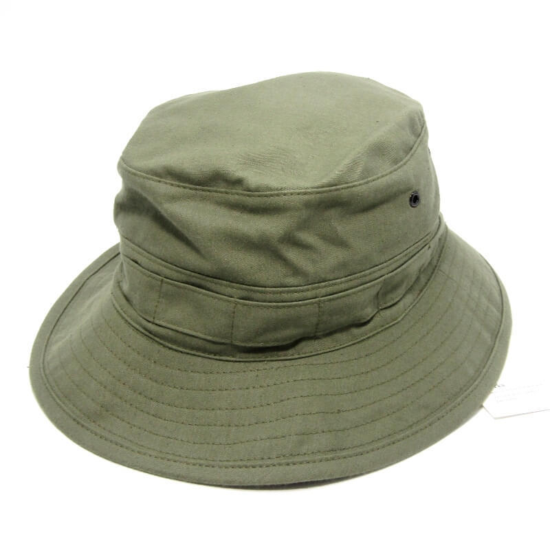 未使用 marka マーカ バケットハット M16B-07AC01C BUCKET HAT コットン 日本製 オリーブ 28010620拍卖