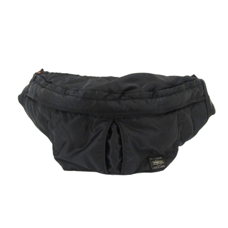 PORTER ポーター ウエストバッグ タンカー 622-76629 TANKER WAIST BAG ウエストポーチ ボディバッグ ブラック 黒 24005030拍卖