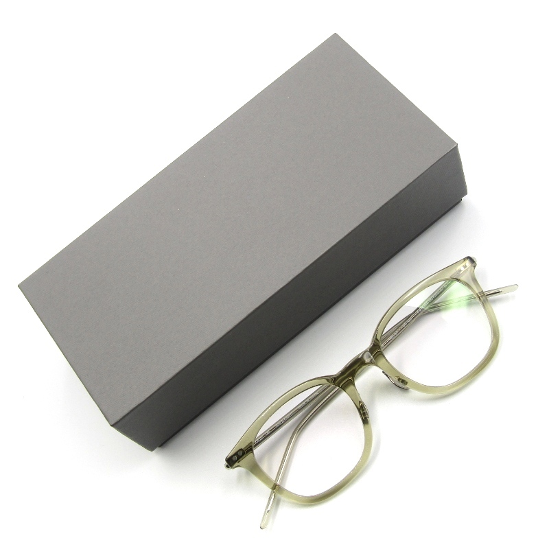 未使用 YUICHI TOYAMA/D ユウイチトヤマディー メガネフレーム UD-139 NADEKAKU 日本製 ナデカク 撫角 04 Clear Green/Silver 61003555拍卖