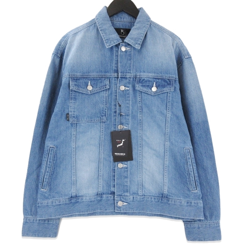 美品 VIRGOwearworks ヴァルゴウェアワークス デニムジャケット VG-JKT-377 VGW Type-2 wide denim インディゴ 2 タグ付き 71013322拍卖