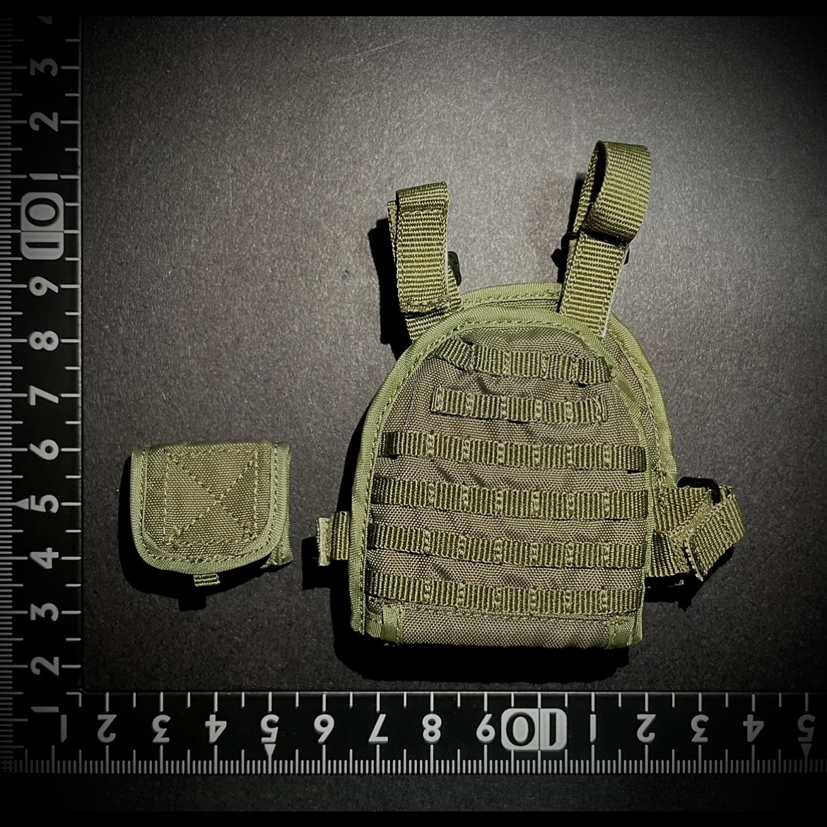 【売り切り】DAMTOYS製 模型 1/6 スケール 男性 フィギュア用 装備 部品 防弾 HPC プレートキャリア アーマー ベスト (未使用拍卖