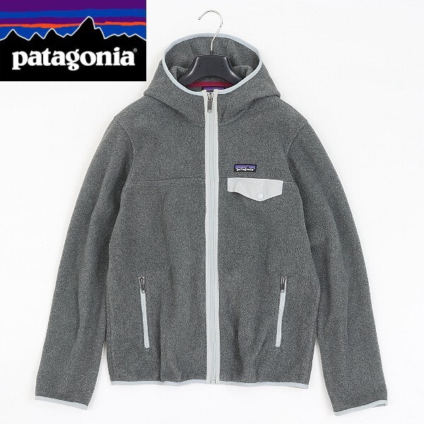 【HA4】◆patagonia パタゴニア 1.8万 25270 WOMEN'S LW SNAP-T HOODED JACKET シンチラ フーデッド フリース ジップ ジャケット S拍卖