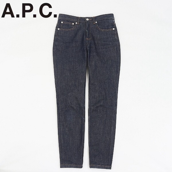 【HA119】◆A.P.C. アーペーセー ストレッチ デニム パンツ ジーンズ インディゴ 26拍卖