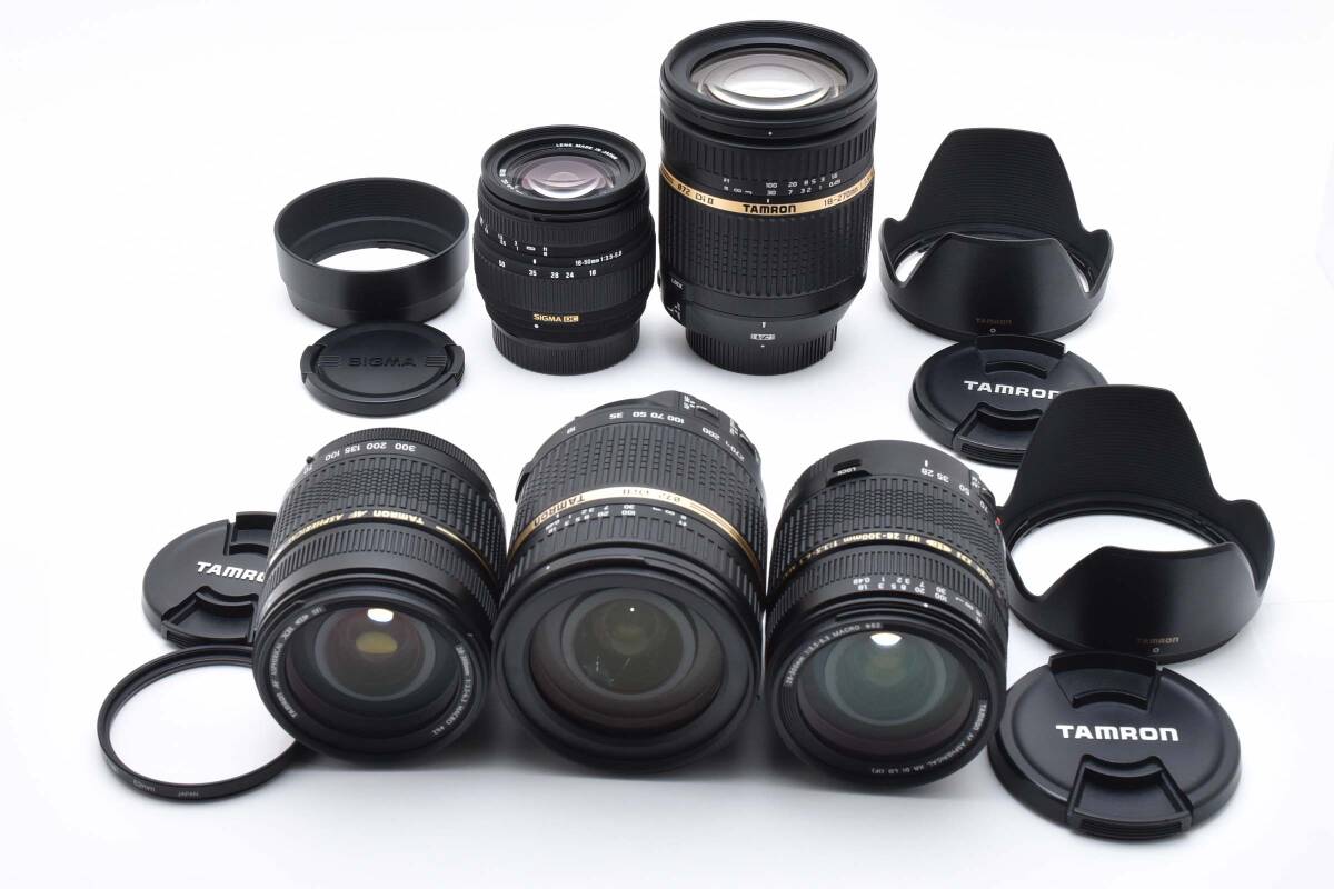 ★まとめ売り★TAMRON×4、SIGMA×1★5個セット★ K1500 #2880拍卖