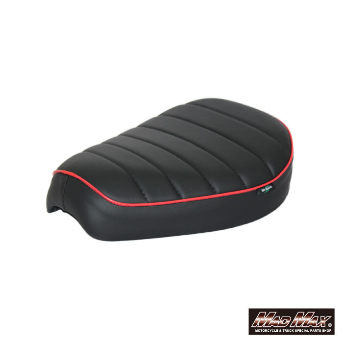 MADMAX Mr Quick製 ホンダ ハンターカブ CT125 用 タックロールシート ASSY ブラック/レッド (MR19-CT09-01)拍卖