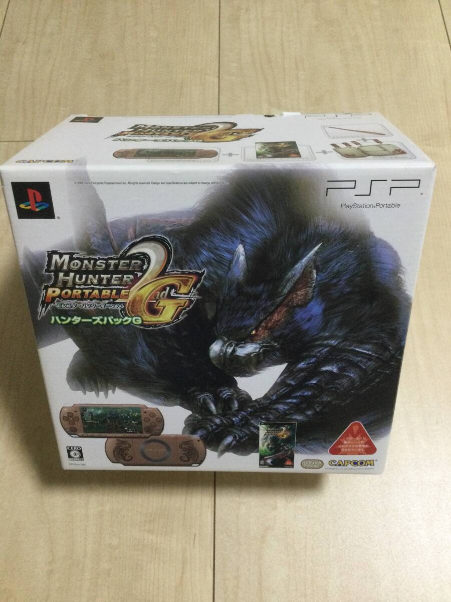 SONY PSP本体 モンスターハンター2ndG ハンターズパックG PSP-2000拍卖